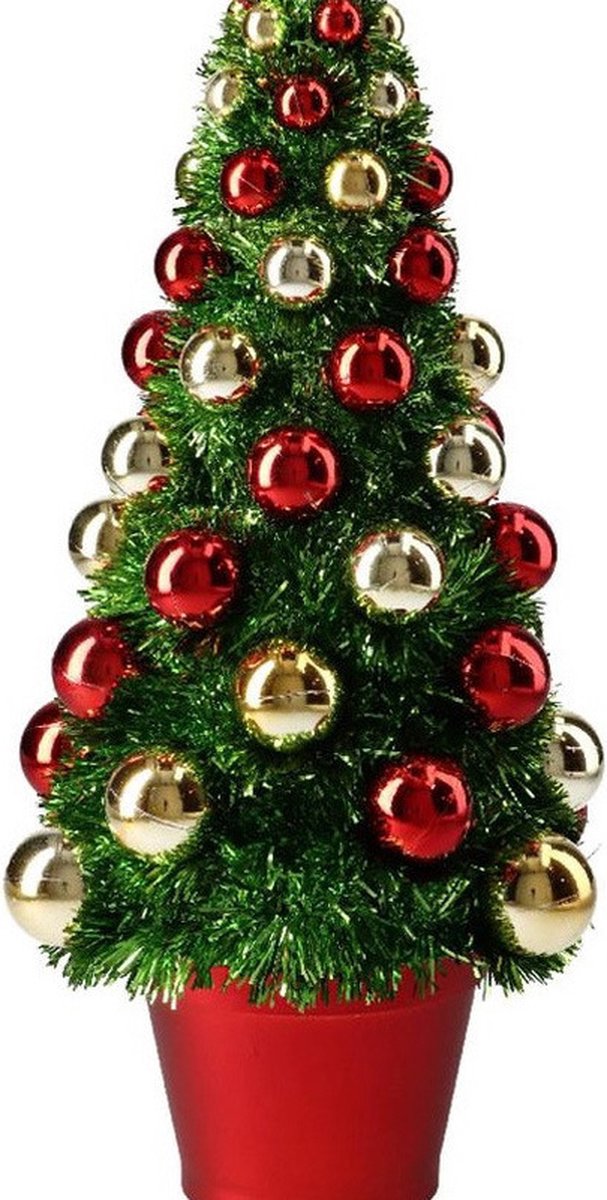 Creative Home Mini Sapin de Noel Artificiel Rouge 40 cm