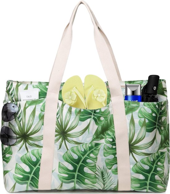 Zebra Trends Strandtas Elise Lemon