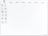 GreenStory - Sticky Whiteboard - Weekplanner / dagplanner Kind - met plaatjes - XL