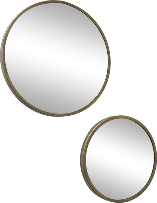 LOFT42 - Mirror - Spiegels Rond - Set van 2 - Ø45 & Ø35