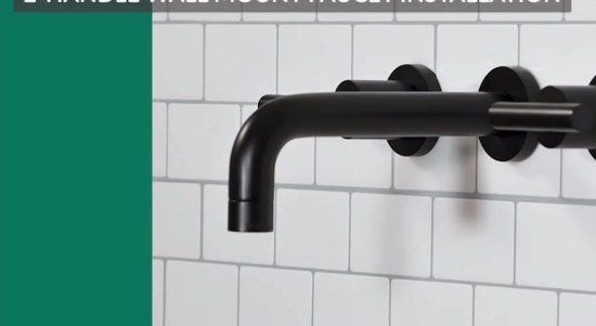 WEBO inbouw Wastafelkraan Gun Metal - inbouw Wastafelkraan - Wastafelkraan - Gun Metal kraan - inbouwkraan - Badkamerkraan - Wandmontage Kraan - Toiletkraan - Rio