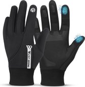 -40°F Waterdichte winterthermische handschoenen - 3M Thinsulate touchscreen warme handschoenen - voor fietsen, paardrijden, hardlopen, buitensporten - voor heren en dames, zwart