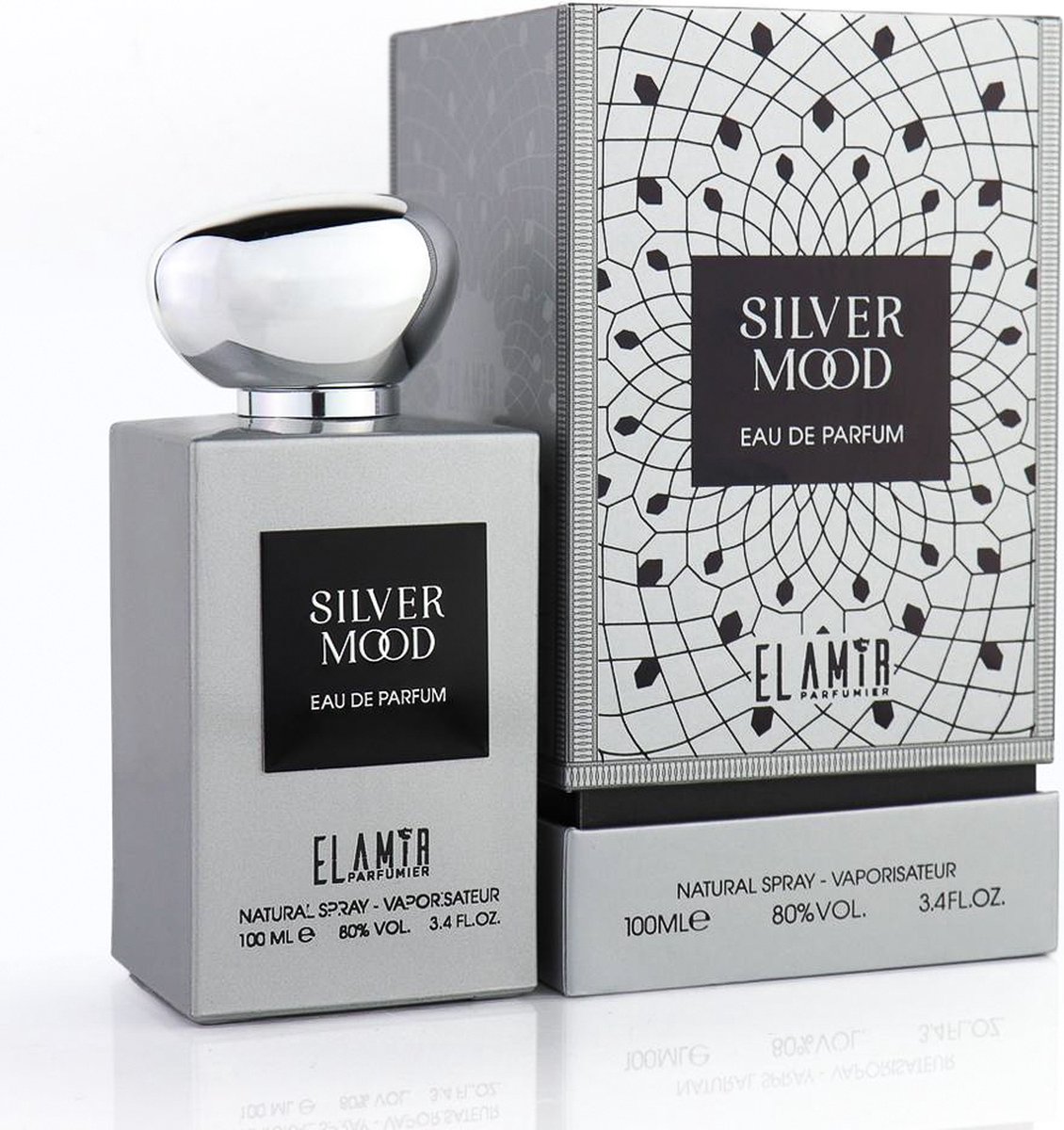 Eau de Parfum Silver Mood 100 ml par EL AMIR - Parfum unisexe - Parfum oriental Dubai