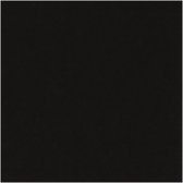 Textuur 25 vellen black glad - 30x30 cm - Bazzill