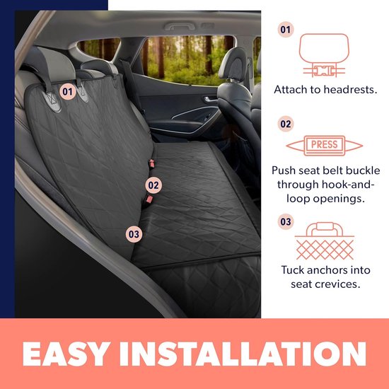 Auto Hondendeken Achterbank voor BMW iX iX1 iX3,Oxford Stof Achterbankhoezen voor Honden Autostoelverlenger Hondenstoelbeschermer Waterdicht Antislip Auto Accessoires,Grey
