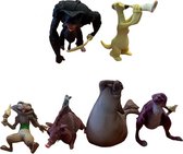 7x figurines de jeu Ice Age 4 (+/- 6 cm)