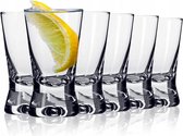 Borrelglazen 25 ml/2,5 cl | Set van 6 borrelglazen | Cocktailglas | Shooter Glass