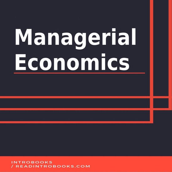 Managerial Economics - cover