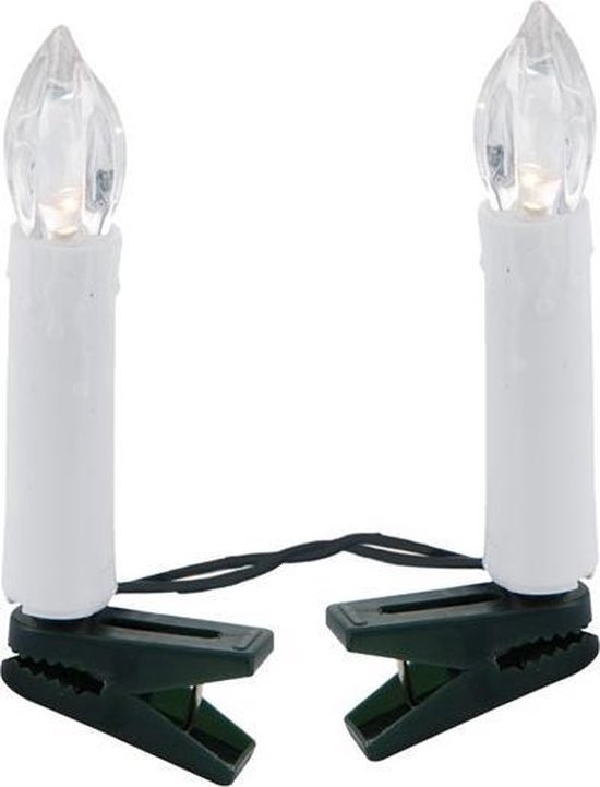 Excellent Houseware Kerstverlichting 50 LED kaarslampjes warm wit