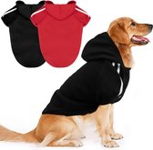 Pakket van 2 hoodies voor grote honden Warme hoodies Jas Kleding Huisdiertrui voor middelgrote en grote honden 7XL