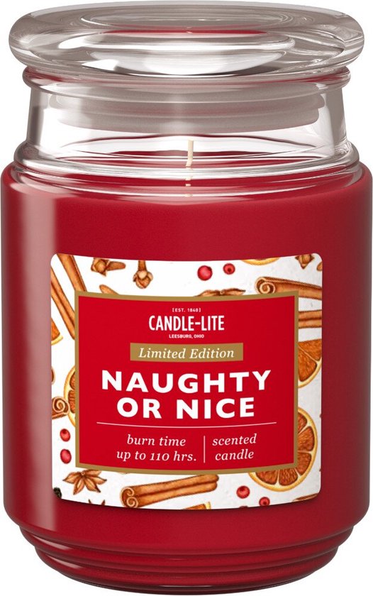 Bougie parfumée Naughty Or Nice - Candle Lite | bol