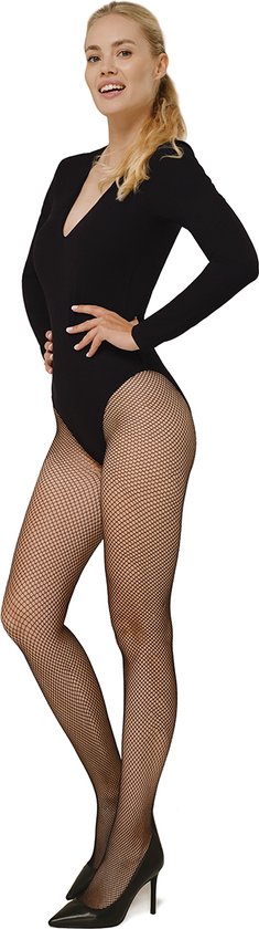 Zwarte panty met strepen voor vrouwen: Accessoires,en goedkope