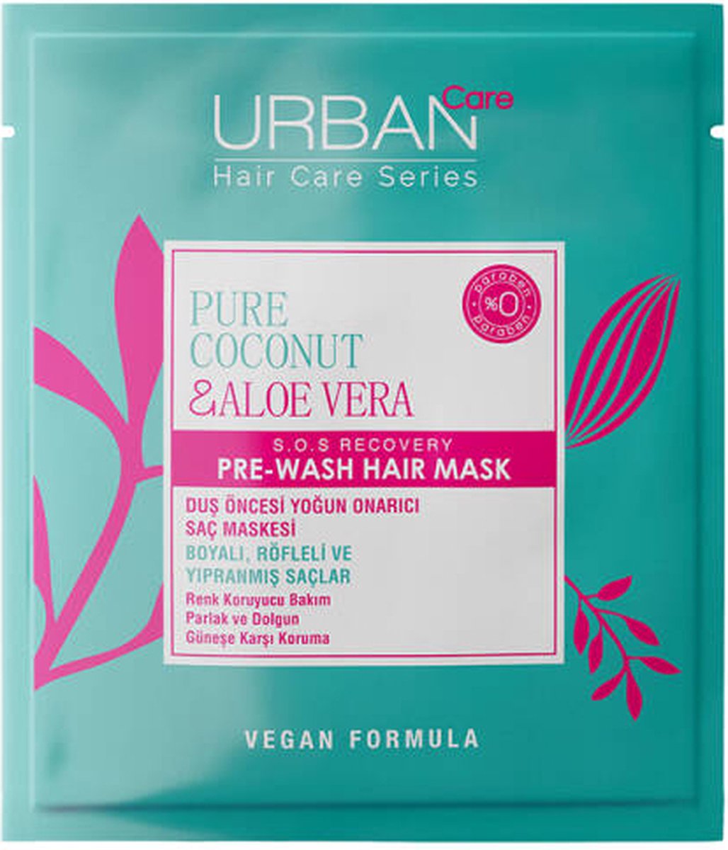 URBAN CARE Pure Coconut & Aloe Vera Pre-Hairmask 50ML