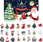 Set de 24 décorations d'arbre de Noël, remplisseurs de calendrier de l'Avent pour enfants.