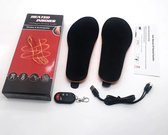 Mauve - Semelles Chauffantes - Semelles Chauffantes Électrique - Chauffage chaussure Rechargeable - USB - 3-4,2 Volt - Taille 35-40 - Semelle Chauffage - Semelle thermique