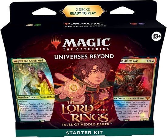 Foto: Magic the gathering lord of the rings tales of middle earth starter kit