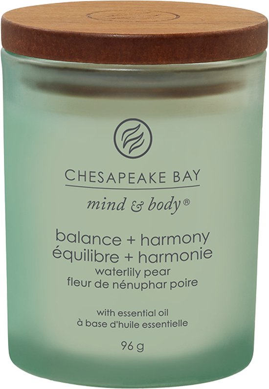 Chesapeake Bay Balance & Harmony - Waterlily Pear Mini Candle