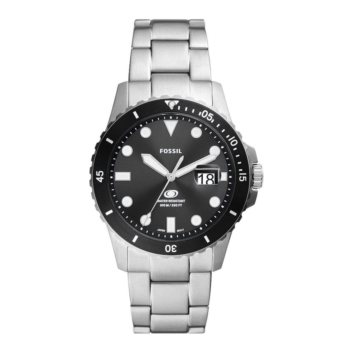 Fossil FS6032 Mannen Horloge 42 mm - Zilverkleurig