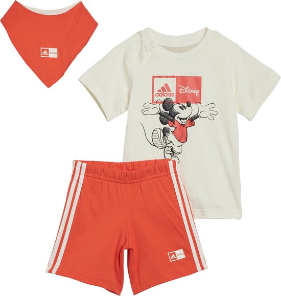 adidas Sportswear adidas x Disney Mickey Mouse Gift Set - Kinderen - Wit- 98