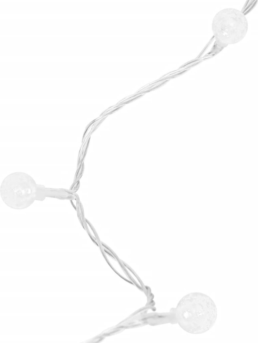 Guirlande lumineuse extérieur 20m 200 microLED blanc froid 8 jeux de  lumière - RETIF