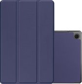 Hoesje Geschikt voor Samsung Galaxy Tab A9 Plus Hoesje Case Hard Cover Hoes Book Case - Donkerblauw