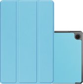 Hoesje Geschikt voor Samsung Galaxy Tab A9 Plus Hoesje Case Hard Cover Hoes Book Case - Lichtblauw