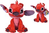 Disney - Lilo & Stitch - Leroy - 50 cm - Pluche - Rood - Alle leeftijden - Knuffel