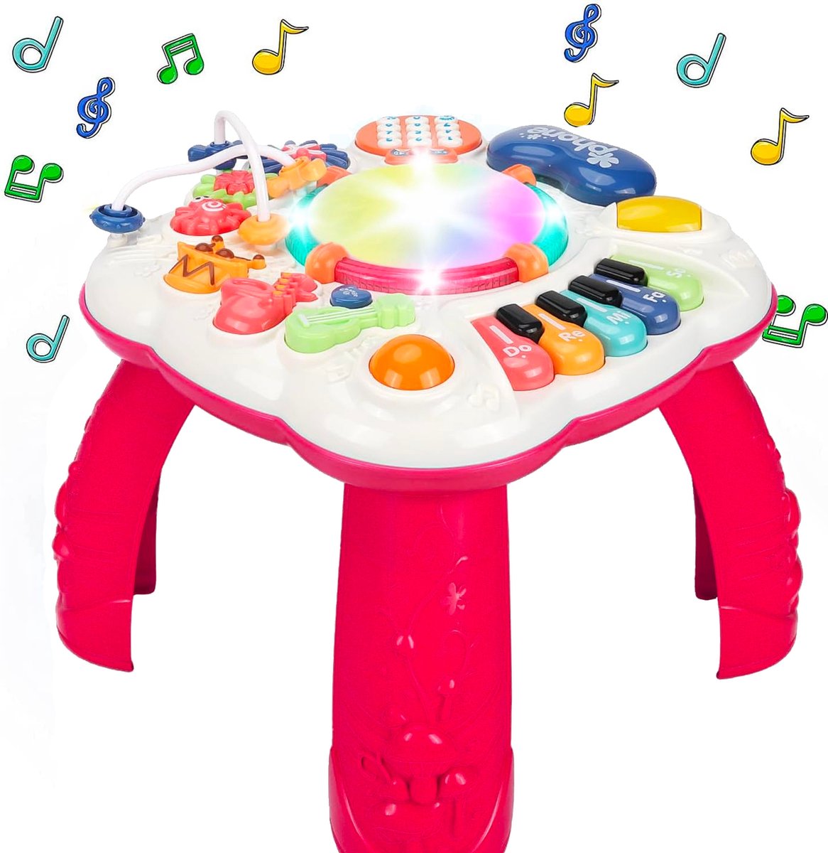 Tambour pour bébé baby clementoni musique interactif jouet