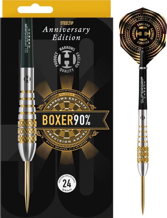 Harrows Darts - Boxer Bomb 90% Tungsten 24 gram van Merkloos — afbeelding 5