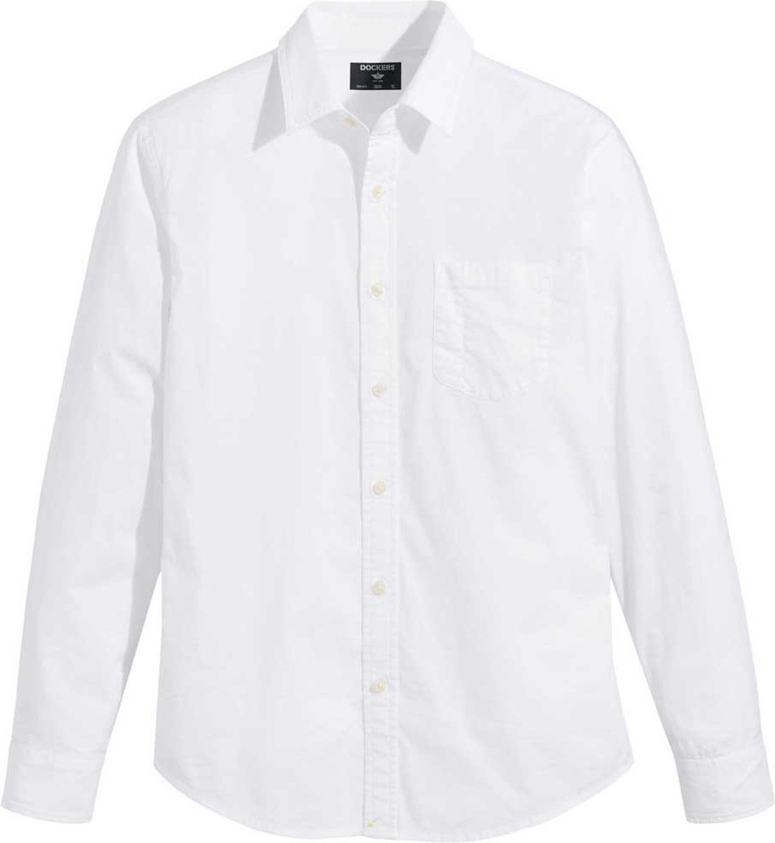 Dockers Slim Icon Lange Mouwen Overhemd Wit 2XL Man
