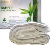 iSleep Bamboo Deluxe 4-Seizoenen Dekbed - 100% Bamboe - Eenpersoons - 200x220 cm