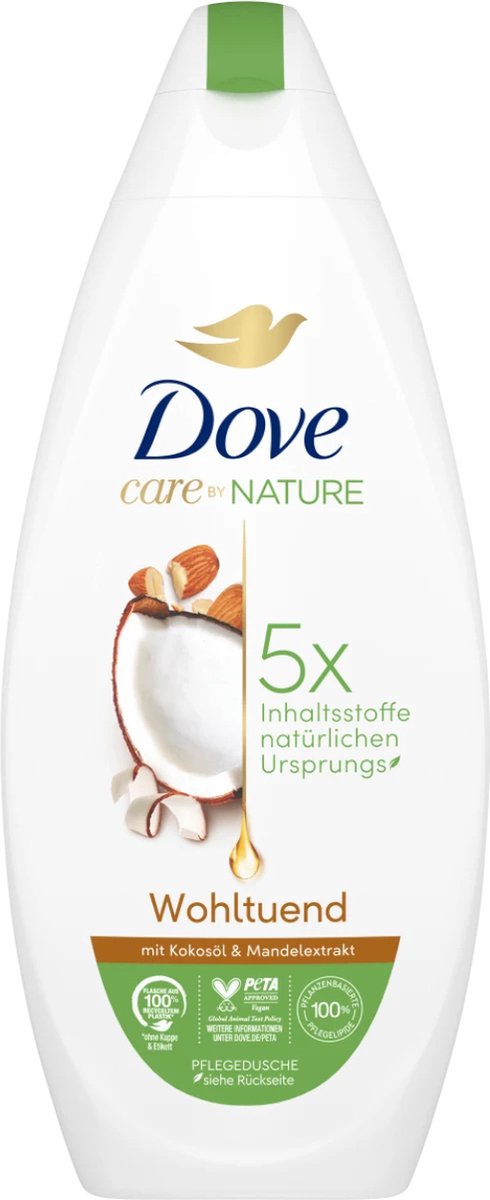 Goedkoopste Dove - Douchegel - Restoring Ritual - Kokos & Almond - Intensief hydraterend - 225 ml
