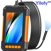 Yilofy Professionele Industriële Endoscoop 1080P HD Dubbele Camera IP68 Waterdicht Led