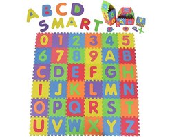 Puzzelmat Cijfers en Letters 36-delig