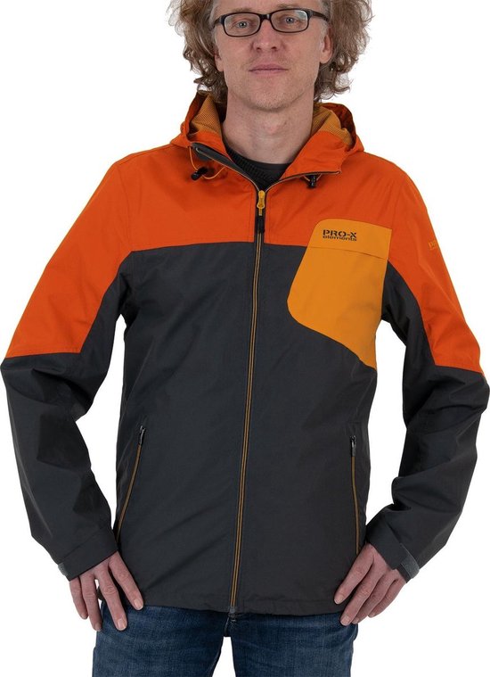 Pro X Elements Mason - Imperméable Homme - 10.000mm colonne d'eau - 3000gr/2h respirant - gris XXL