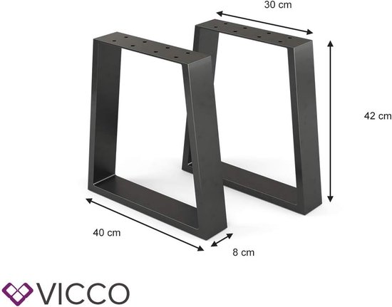 Jahof Verstelbare Tafelpoot 55-90 cm, Metalen Meubelpot voor Eettafel, Bureau, Koffietafel, 50/45 mm, 1 Stuk (Zwart Jahof Verstelbare Tafelpoot 55-90 cm, Metalen Meubelpot voor Eettafel, Bureau, Koffietafel, 50/45 mm, 1 Stuk (Zwart