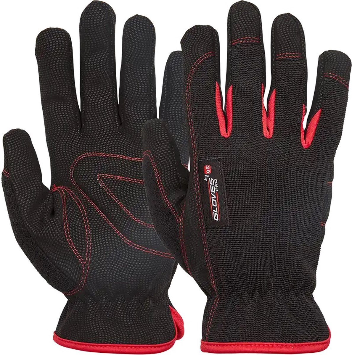 Gloves Pro allround werkhandschoen Red touch - maat M