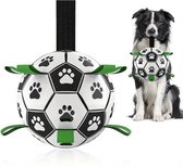 Hondenspeelgoed met Straps voor Training en Tanden Reinigen - honden voetbal - hondenspeelgoed - honden trainer