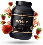 Rebuild Nutrition Whey Proteïne - Aardbei smaak - Whey Protein - Proteïne Poeder - Hoogwaardige Eiwitpoeder - 80 Eiwitshakes - 2000 gram