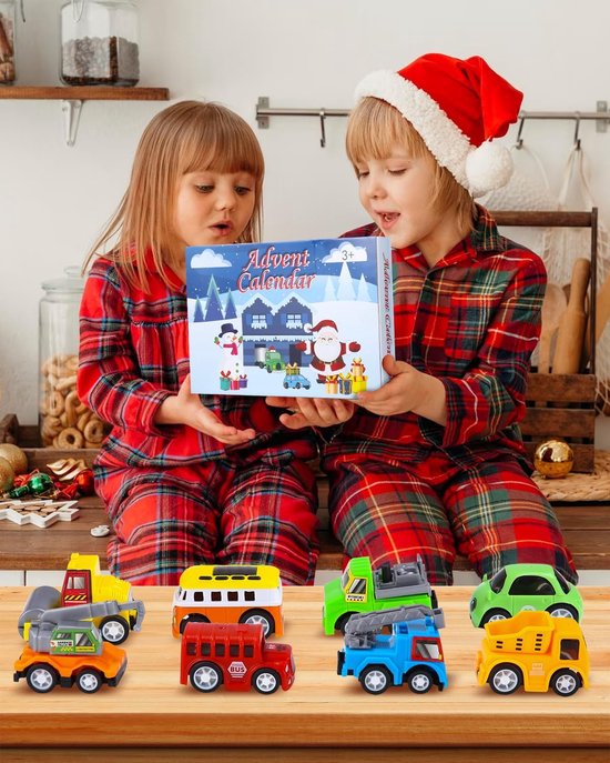 Adventskalender 2025 voor kinderen, Commodum 24 dagen kerst adventskalender aftellen, houten spoorweg kinderen, magnetische kersttrein speelgoed, kerstcadeaus voor jongens meisjes
