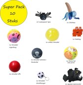 Banzaa Anti stressbal top 10 pakket ‒ Mega super pack 2021 ‒ van Knijp toy tot Odditeez