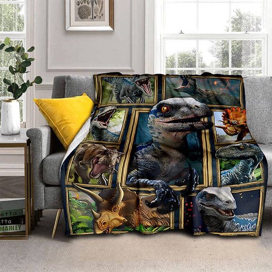 Dinosaurusdeken Lichtgevend In Het Donker Geschenken Jongens Kinderen Knuffeldeken Cadeau Ideeen 3 4 5 6 7 8 9 10 11 12 Jaar Verjaardag Gooi Deken Fleece Deken