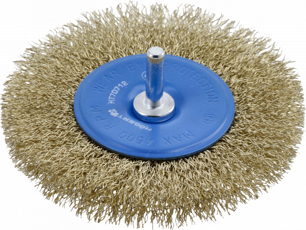 Komborstel schijf 100 mm