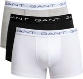Boxer GANT essentials 3P noir, gris & blanc - XXL