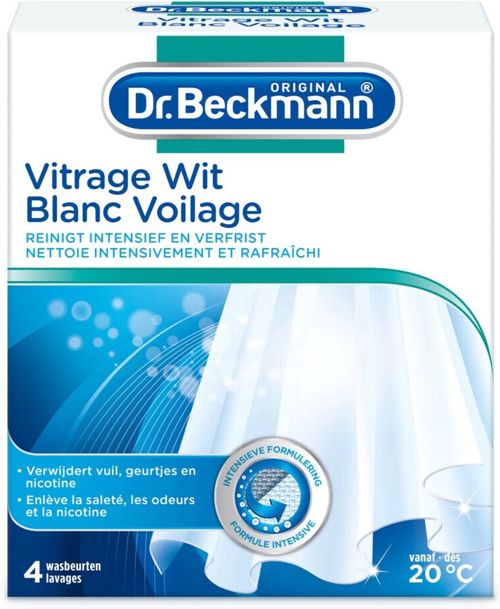 x8 Dr. Beckmann Vitrage Wit 160 gr