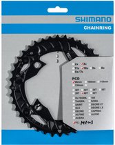 Shimano Kettingblad 40T FC-MT500 FC-M523 (AN) 10 speed zwart