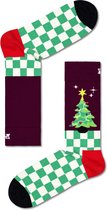 Happy Socks Christmas Tree Sock - unisex sokken - Unisex - Maat: 36-40