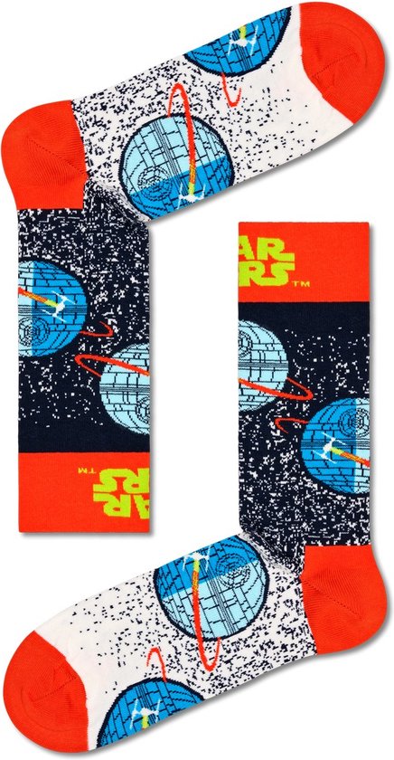 Happy Socks Star Wars Death Star Sock - unisex sokken - Unisex - Maat: 41-46
