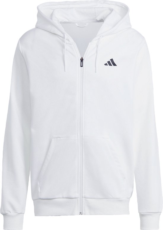 adidas Performance Club Teamwear Tennis Ritshoodie - Heren - Wit- XL