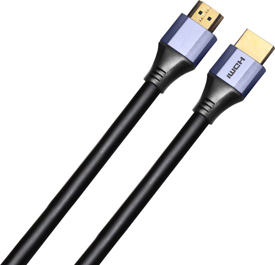 Câble HDMI 2.1 Ultra High Speed - Plaqué Or - Prise en charge PS5 et Xbox  Series X - 2